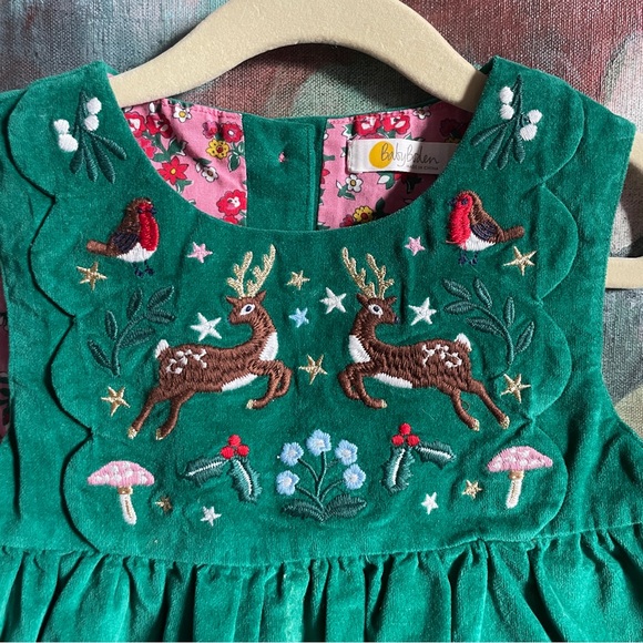 Baby Boden Embroidered Woodland Jumper - Picture 2 of 5
